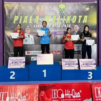 MURID BERPRESTASI SMA BUDI UTOMO PRAMBON PERAIH JUARA PIALA 